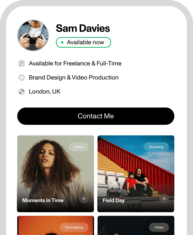 Create a profile